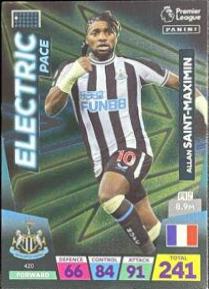Allan Saint Maximin #420 Soccer Cards 2022 Panini Adrenalyn XL Premier League