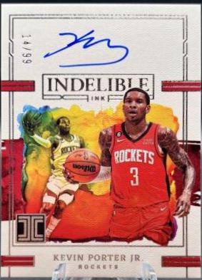 Kevin Porter Jr. #6 Basketball Cards 2022 Panini Impeccable