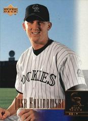 Josh Kalinowski #12 Baseball Cards 2001 Upper Deck Prices