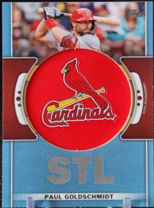 Paul Goldschmidt #TLP-PG Baseball Cards 2023 Topps Team Logo Patch