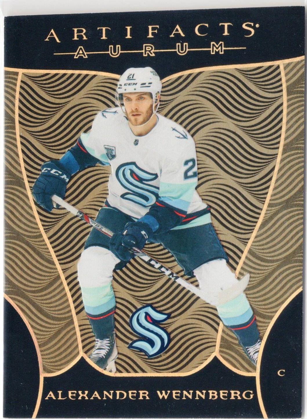 Alexander Wennberg #A-AW Hockey Cards 2022 Upper Deck Artifacts Aurum