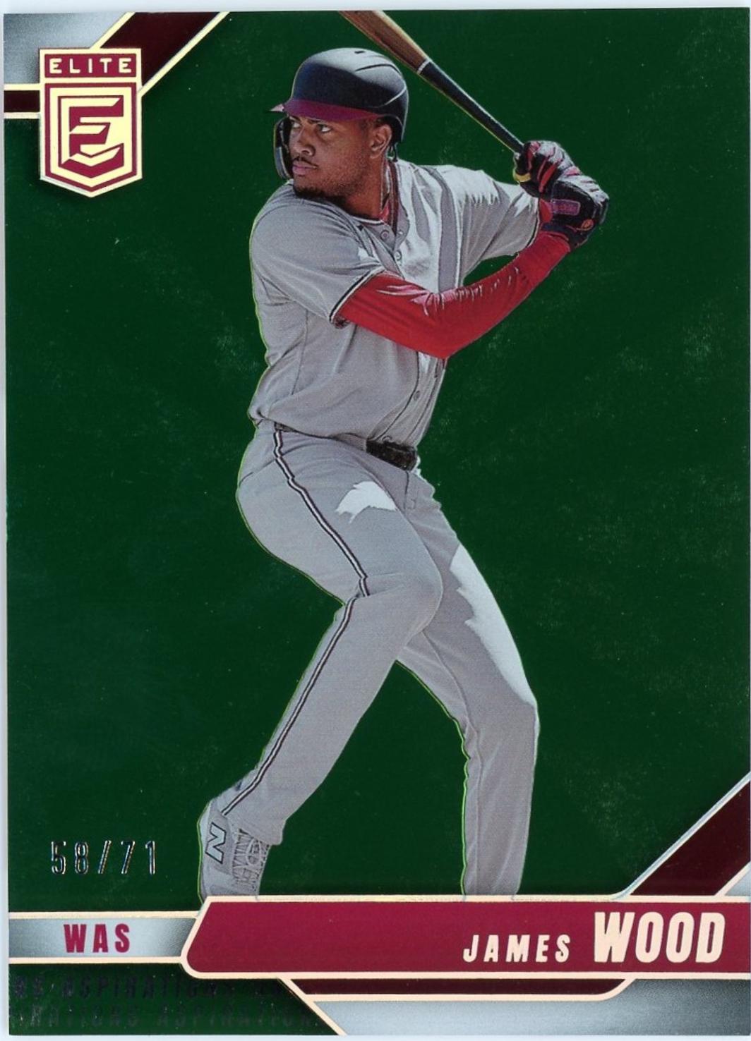 James Wood #30 2026 Panini Donruss Elite Baseball