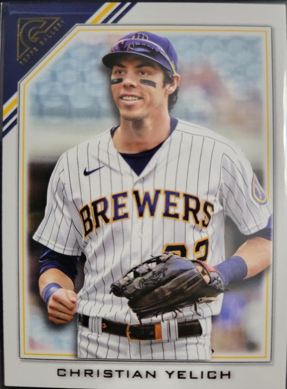 Christian Yelich #44 2022 Topps Gallery Baseball