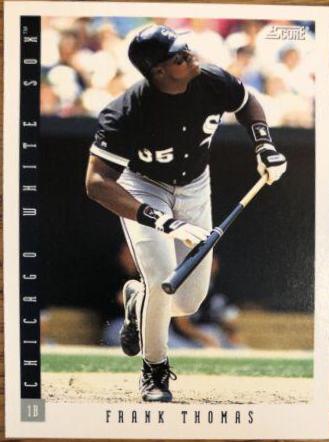 Frank Thomas #3 Baseball Cards 1993 Score