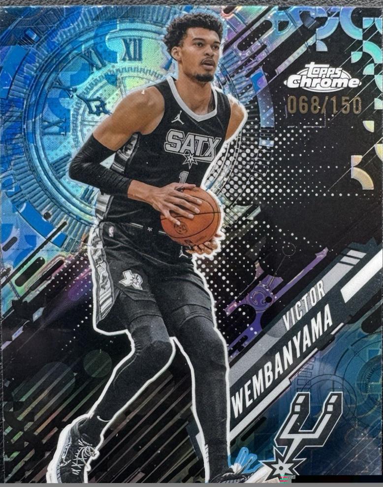 Victor Wembanyama [Blue Refractor] #GT-11 Prices | 2025 Topps