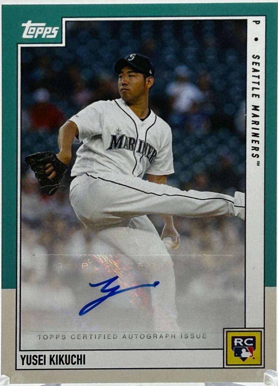 Yusei Kikuchi #9-A 2019 Topps On Demand Rookie Review Baseball