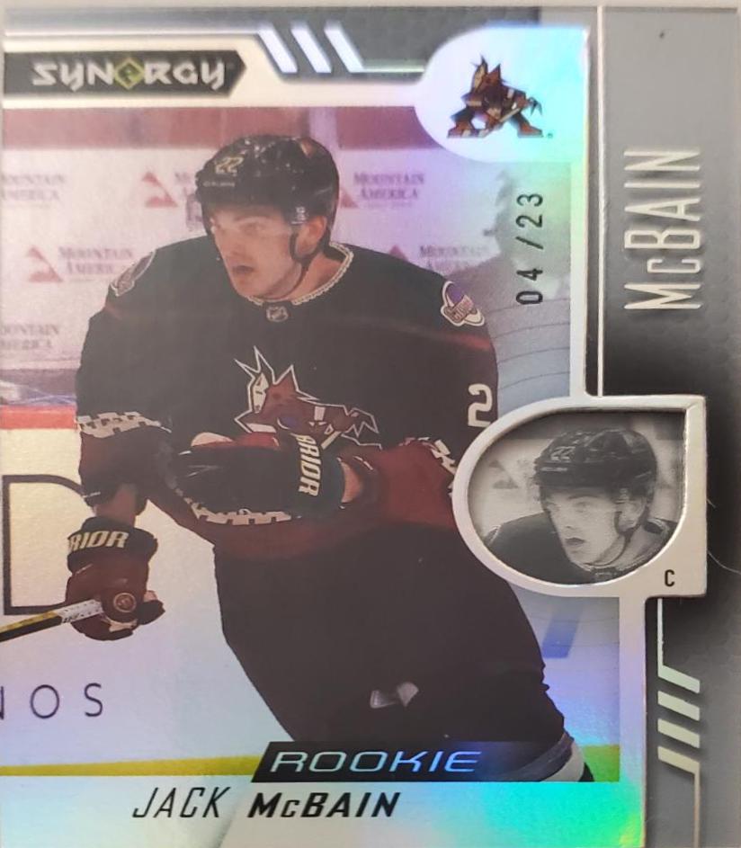 Jack McBain #101 2022-23 Upper Deck Synergy Hockey