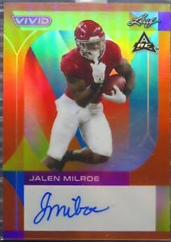 Jalen Milroe [Prismatic Orange] #BA-JM1