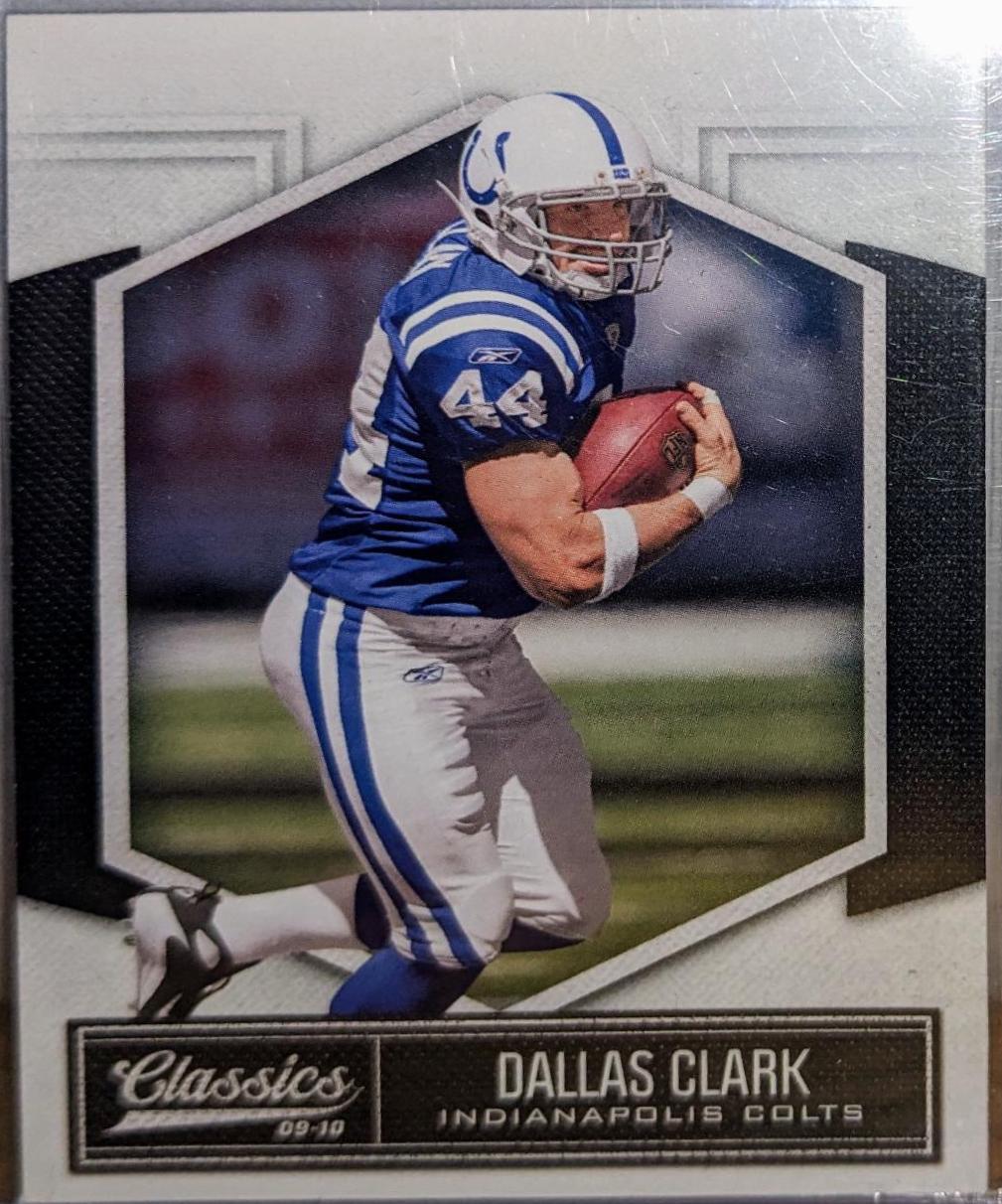 Dallas Clark #41 Football Cards 2010 Panini Classics