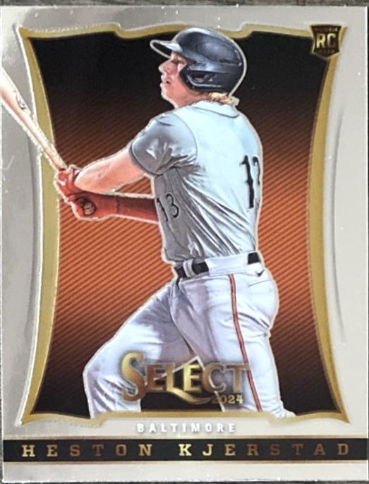 Heston Kjerstad #10 Baseball Cards 2024 Panini Select Throwback