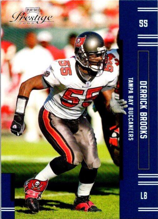 Derrick Brooks #132 2005 Playoff Prestige Football