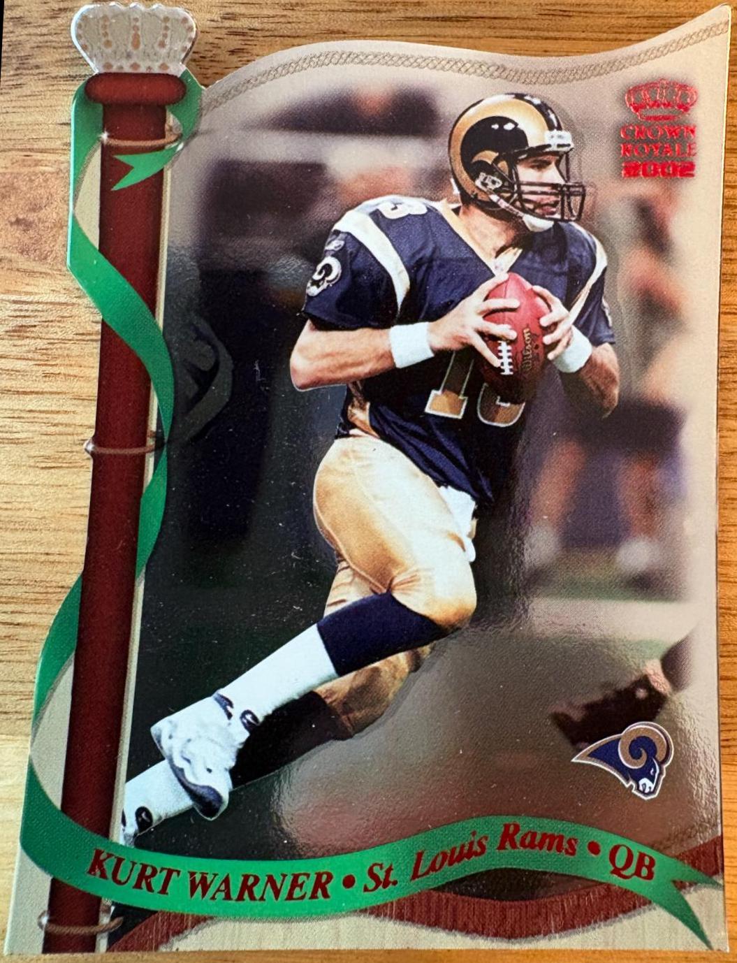 Kurt Warner #116 2002 Pacific Crown Royale Football