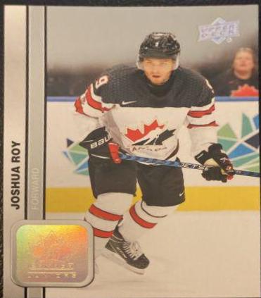 Joshua Roy #5 2023 Upper Deck Team Canada Juniors Hockey