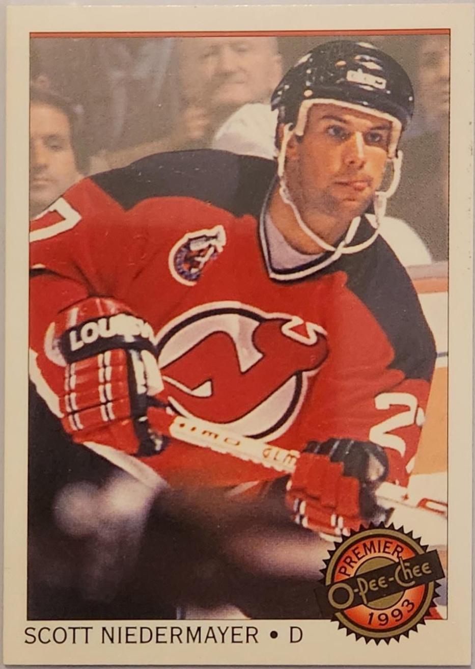 Scott Niedermayer #113 Hockey Cards 1993 O-Pee-Chee Premier