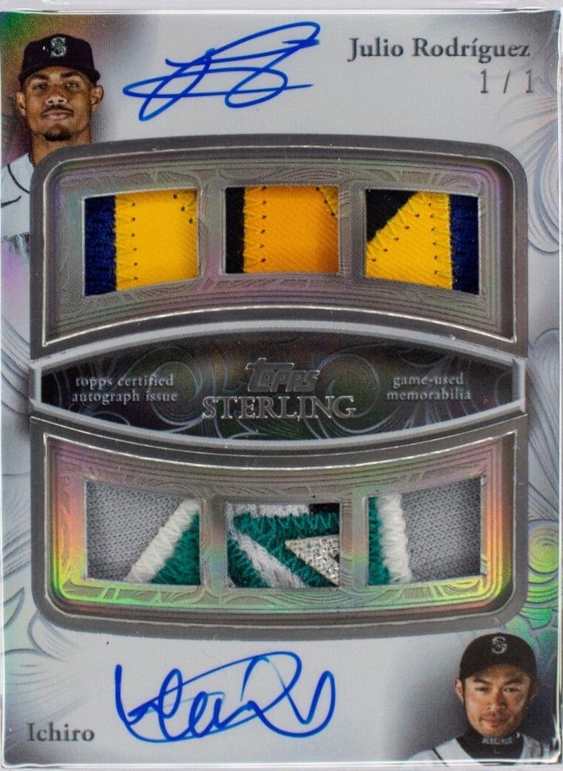 Ichiro / Julio Rodriguez [Silver] #SDAR-RI