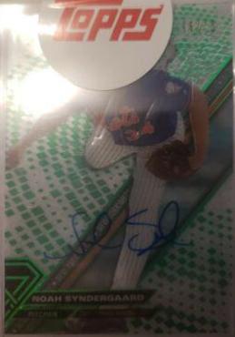 Noah Syndergaard [Autograph Green] #HT-NS