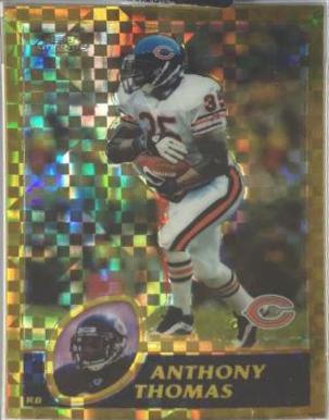 Anthony Thomas [Gold Xfractor] #144