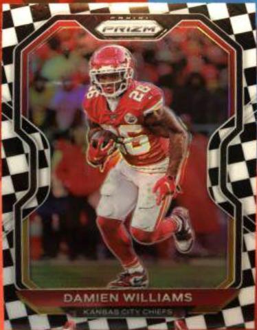Damien Williams [Black and White Checker] #128