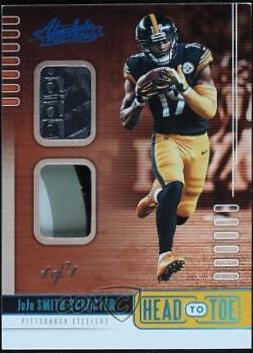 JuJu Smith Schuster #10 Football Cards 2019 Panini Absolute Head to Toe