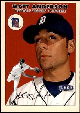 Matt Anderson #59 Baseball Cards 2000 Fleer Tradition