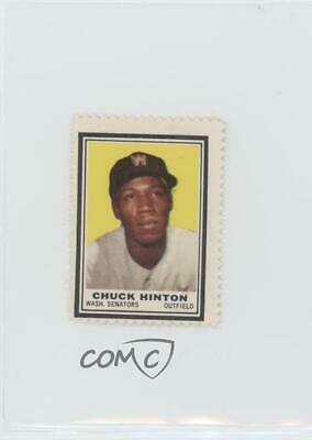 Chuck Hinton Baseball Cards 1962 Topps Stamps