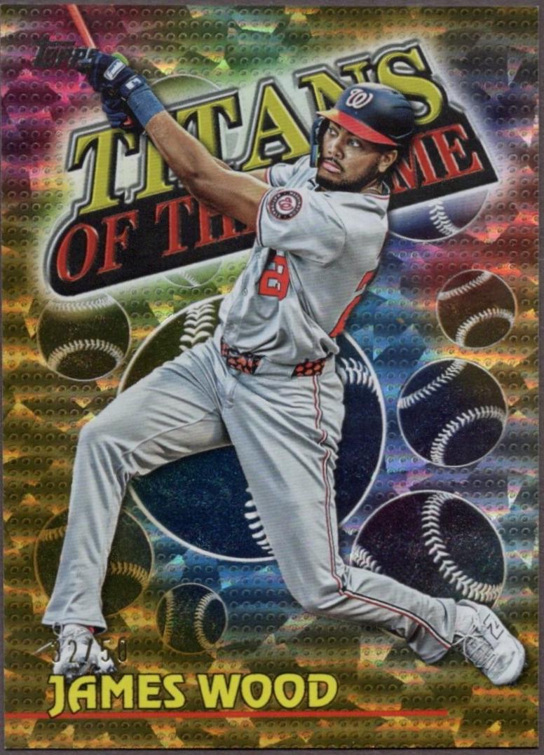 James Wood [Gold] #TOG-15 Prices | 2026 Topps Titans Of The Game