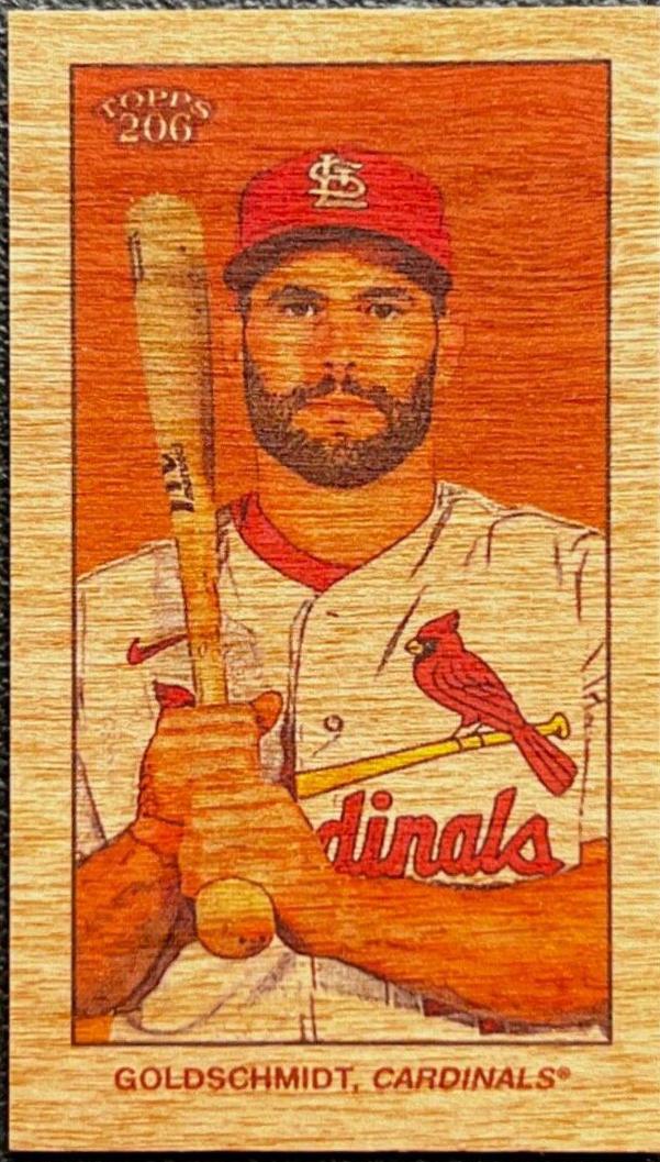 Paul Goldschmidt [Wood Paper Stock]