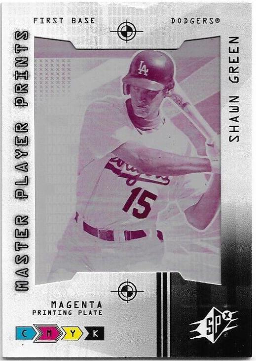 Shawn Green #9 Baseball Cards 2004 Spx