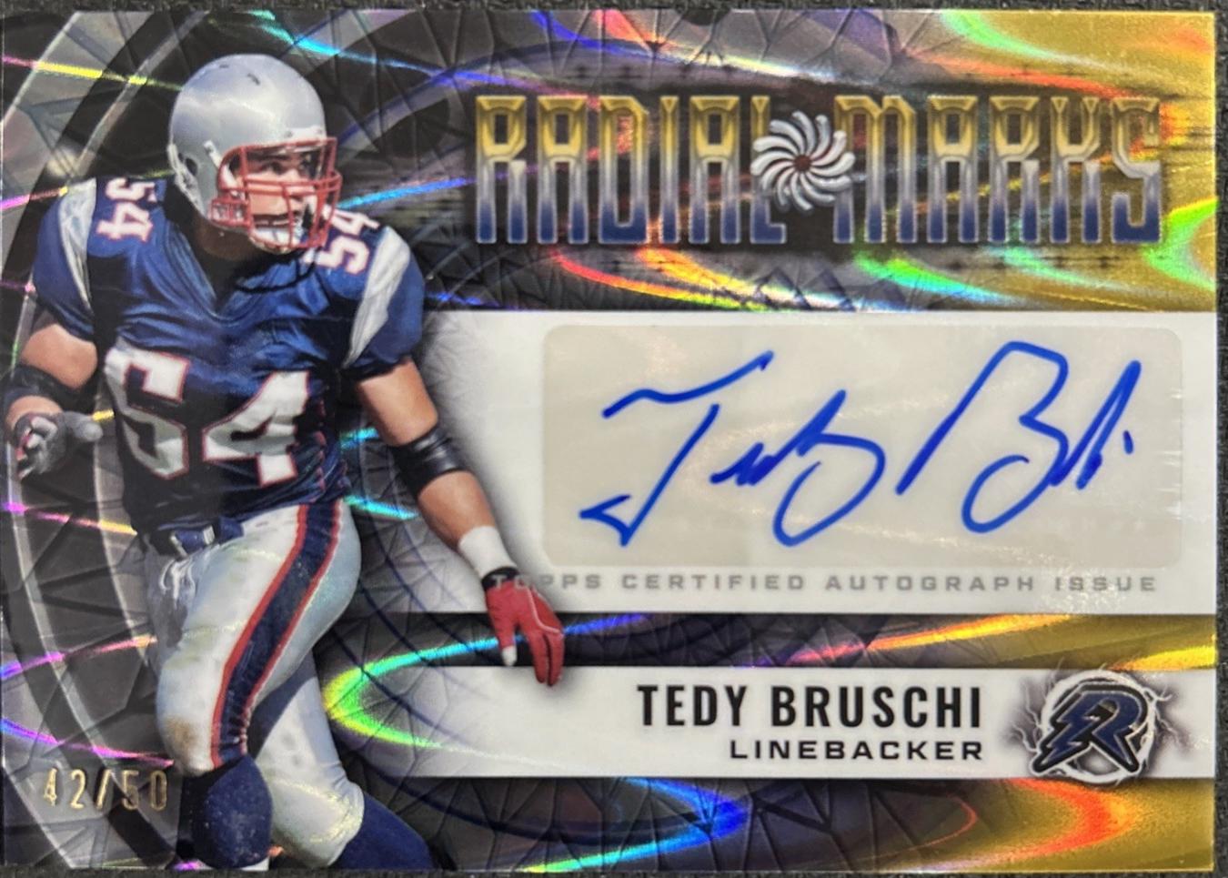 Tedy Bruschi [Gold Power Surge] #RM-TB