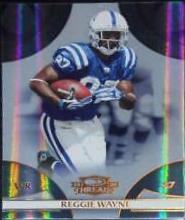 Reggie Wayne #59 2008 Panini Donruss Threads Football