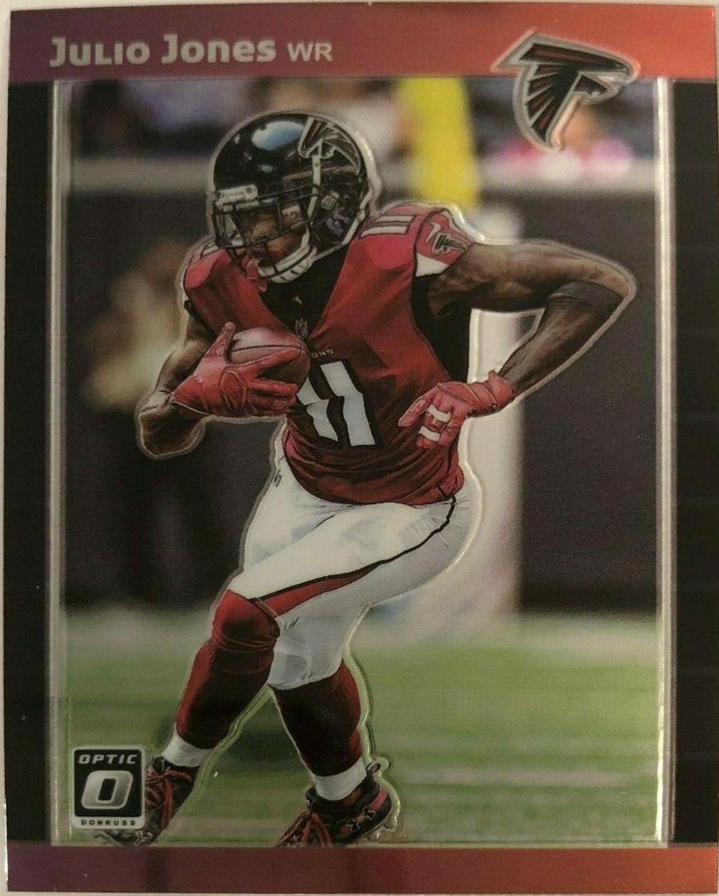 Julio Jones #89-8 Football Cards 2019 Donruss Optic 1989 Tribute