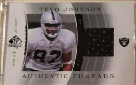 Teyo Johnson [Single Jersey] #JC-TJ
