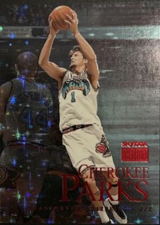 Cherokee Parks #57 Basketball Cards 1999 SkyBox Premium