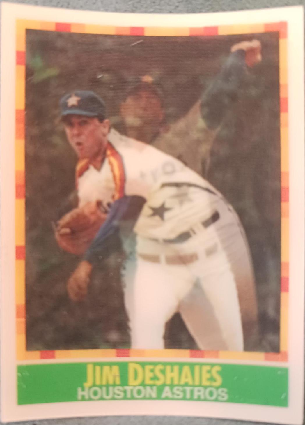 Jim Deshaies #32 Baseball Cards 1990 Sportflics