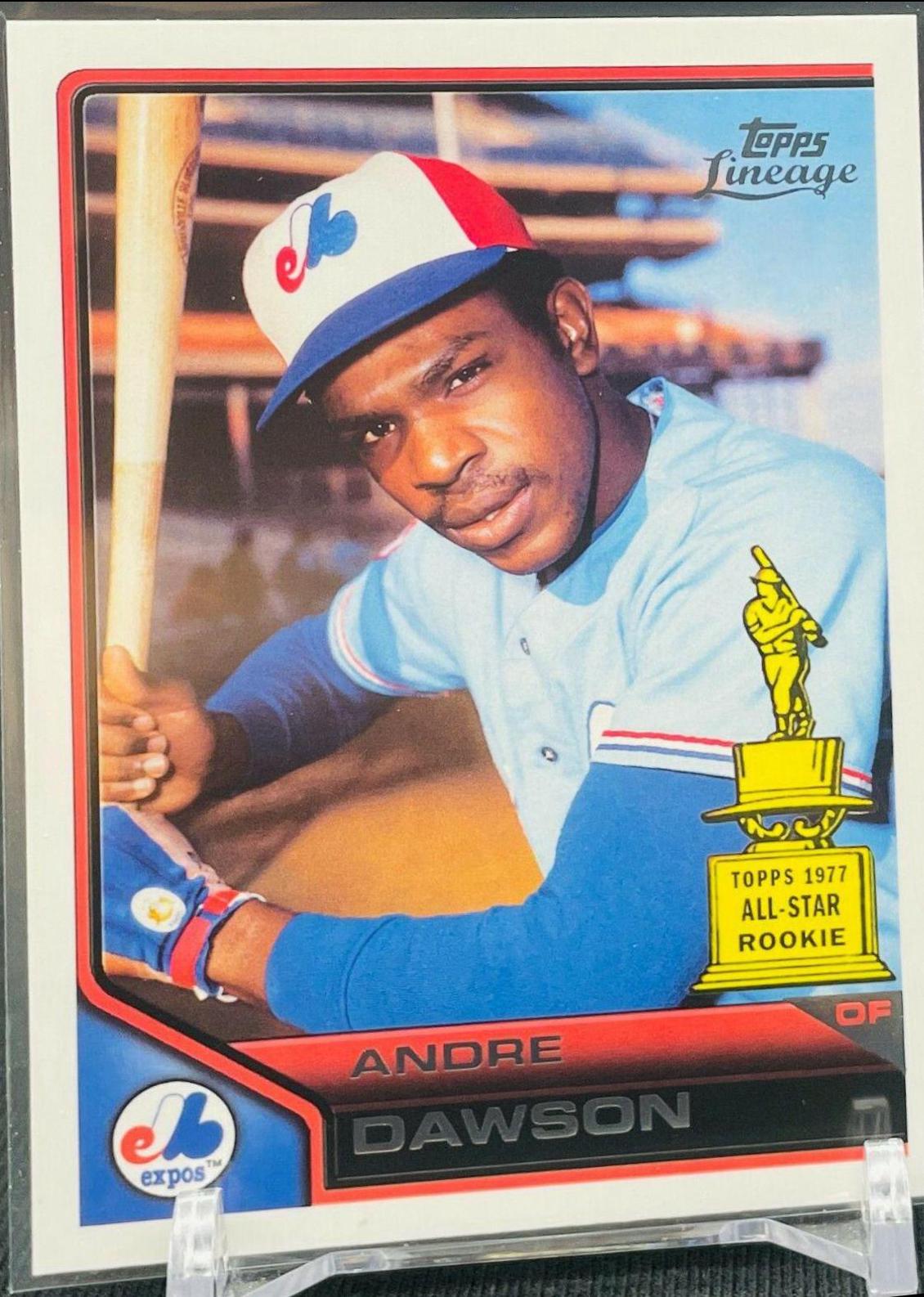 Andre Dawson Baseball Cards 2011 Topps Lineage