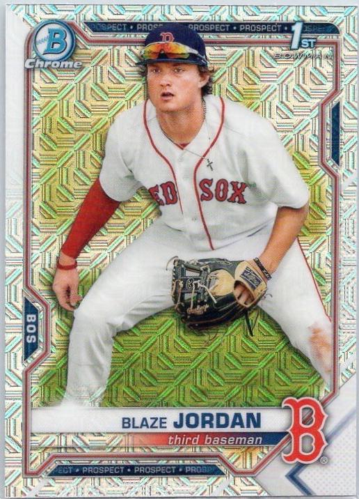 Blaze Jordan [Red Refractor Mega Box Mojo] #BCP-71