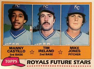 Royals Future Stars: Manny Castillo / Tim Ireland / Mike Jones