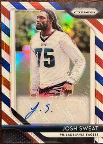 Josh Sweat [Red White Blue] #75