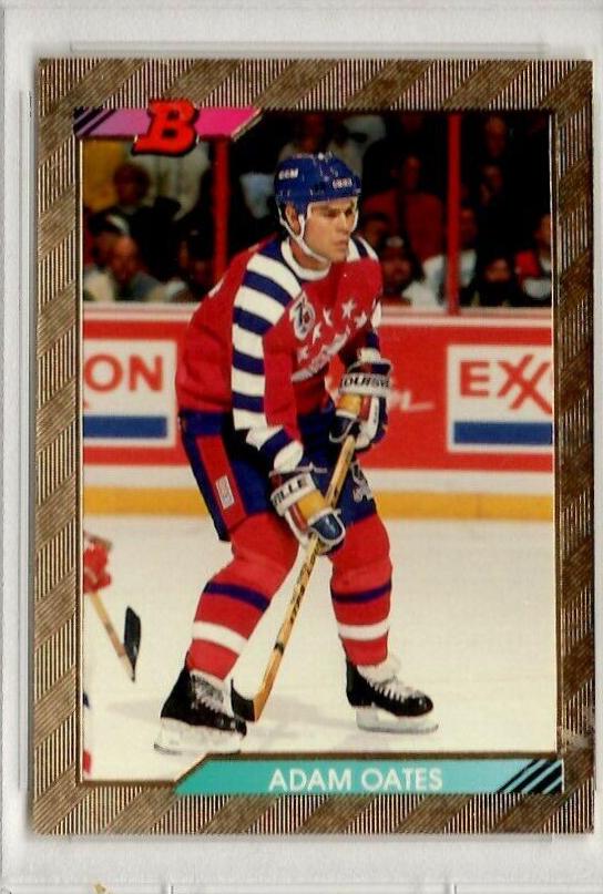 Adam Oates #213 1992-93 Bowman Hockey