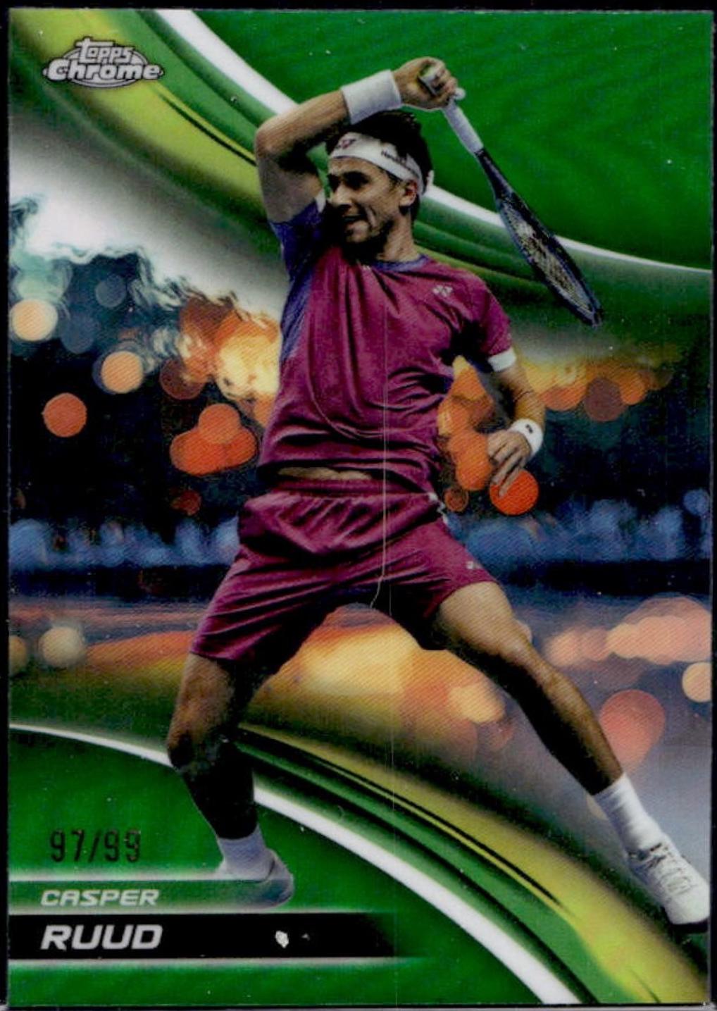 Casper Ruud [Green Refractor] #9