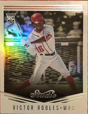 Victor Robles #10 Baseball Cards 2018 Panini Chronicles Studio