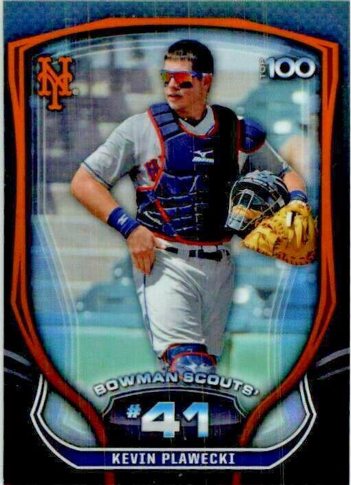 Kevin Plawecki #BTP41 Baseball Cards 2015 Bowman Scout's Top 100