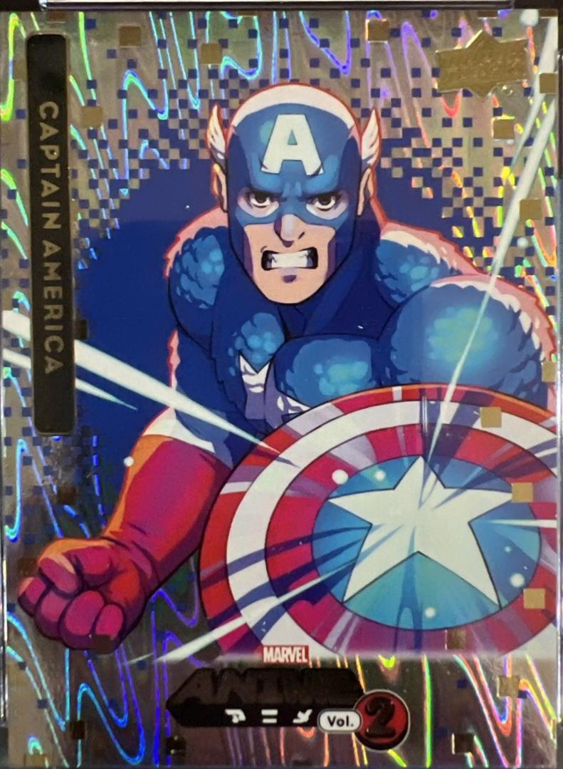 Captain America #9 Marvel 2023 Upper Deck Anime Volume 2