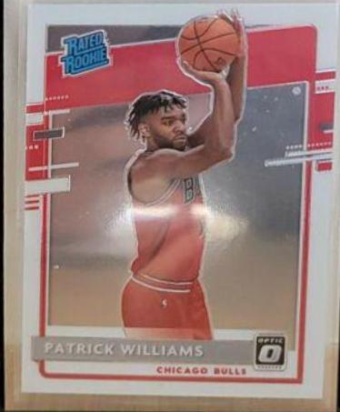 Patrick Williams #154 Basketball Cards 2020 Panini Donruss Optic