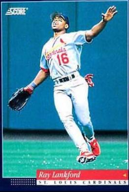 Ray Lankford #16 Baseball Cards 1994 Score