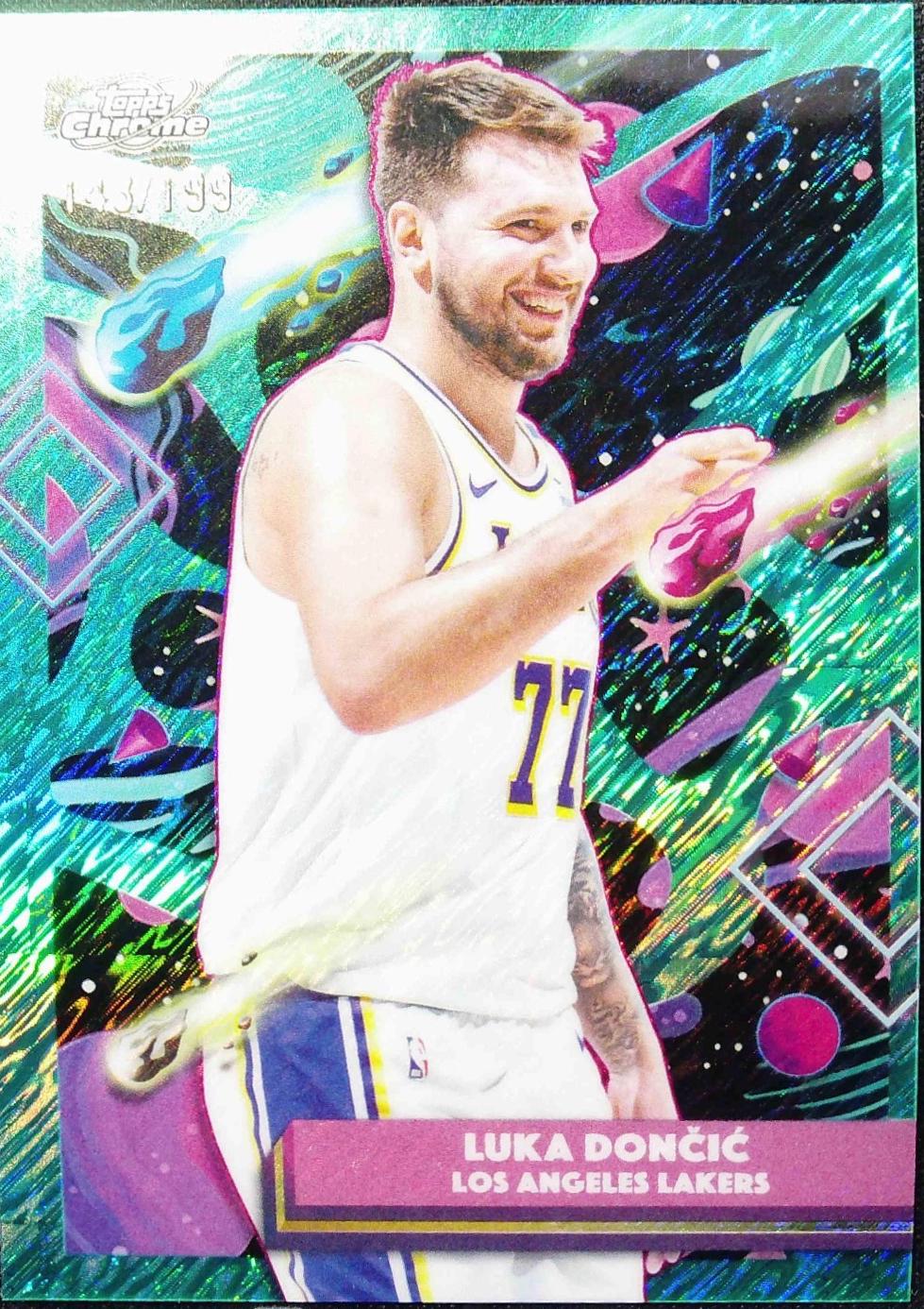 Luka Doncic [Aqua Equinox Refractor] #66