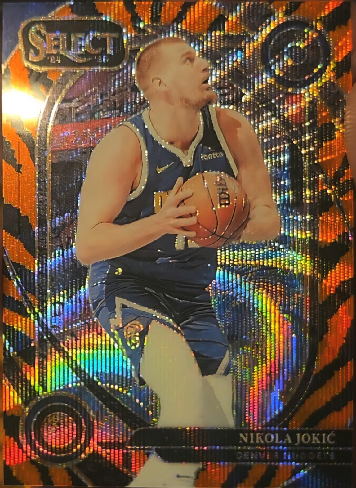 Nikola Jokic [Tiger Prizm] #203 Prices | 2024 Panini Select