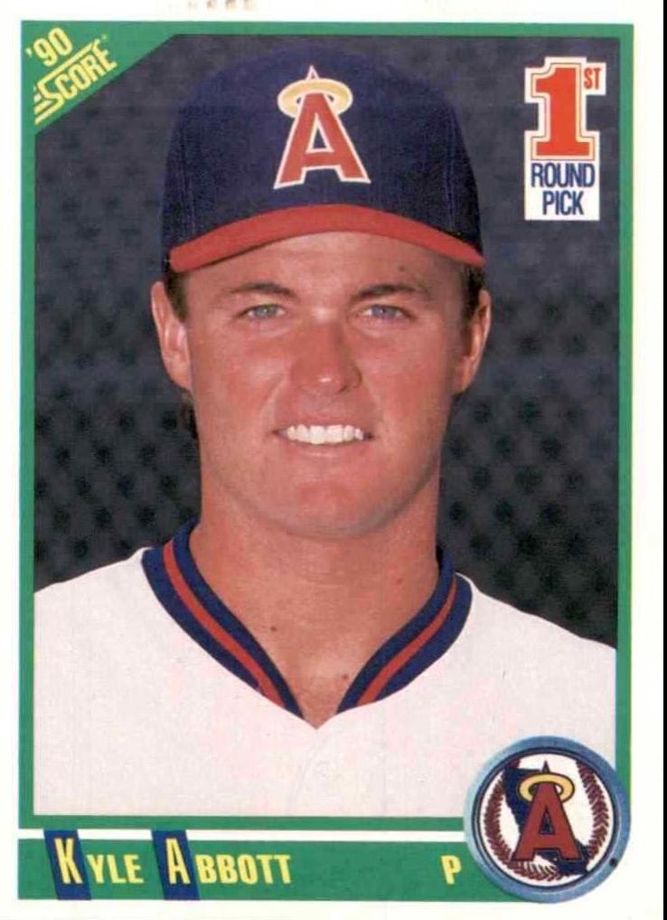 Kyle Abbott #673 Baseball Cards 1990 Score