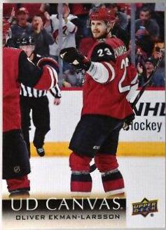 Oliver Ekman Larsson #C123 Hockey Cards 2018 Upper Deck Canvas