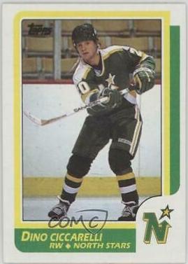 Dino Ciccarelli #138 Hockey Cards 1986 Topps